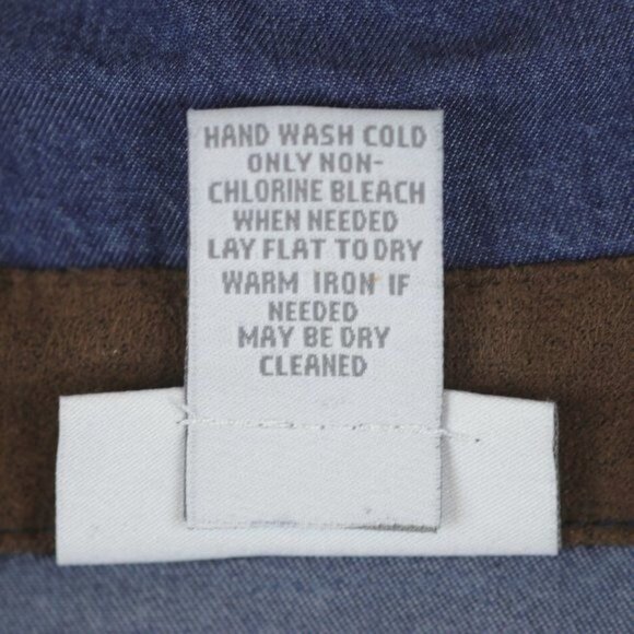 Soft Surroundings Women's Women's XS Blue Chambray Long Sleeve Button Up Shirt - Picture 7 of 7